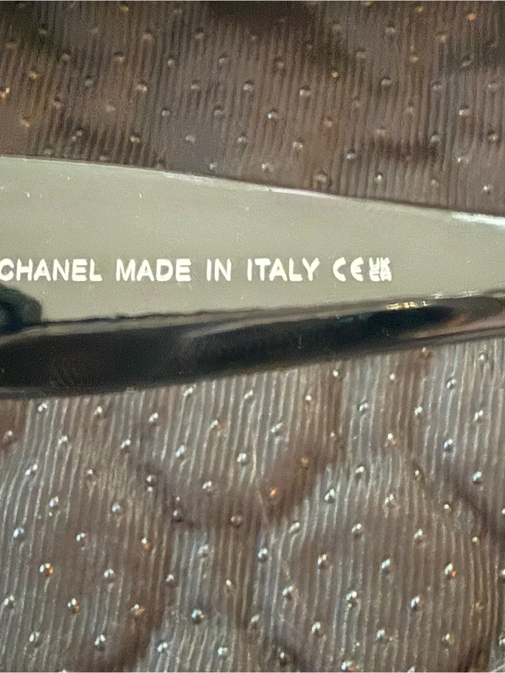 CHANEL Black-on-Black Interlocking CC Sunglasses New in Original packaging.